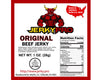 10 JerkyPro 1oz Original Shredded Beef Jerky Snack Packs