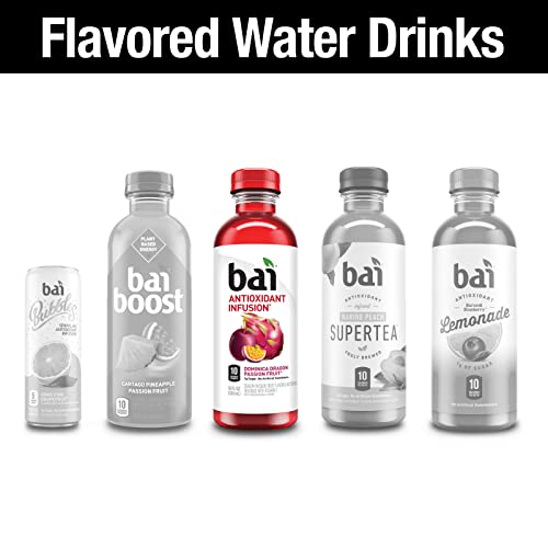 Bai Flavored Water, Safari Variety Pack, Antioxidant Infused Drinks, 3 Each  of Brasilia Blueberry, Costa Rica Clementine, Malawi Mango, Zambia Bing