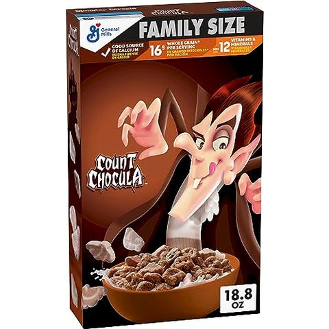 General Mills Count Chocula Breakfast Cereal, 18.8 oz Box