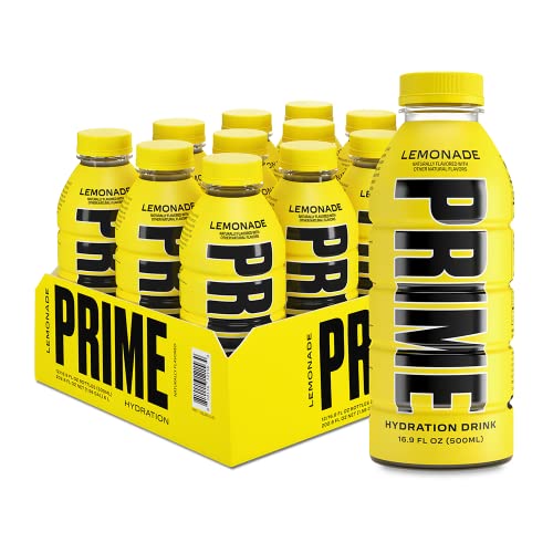 Prime Hydration Drink Sports Beverage LEMONADE, Naturally Flavored, –  JerkyPro