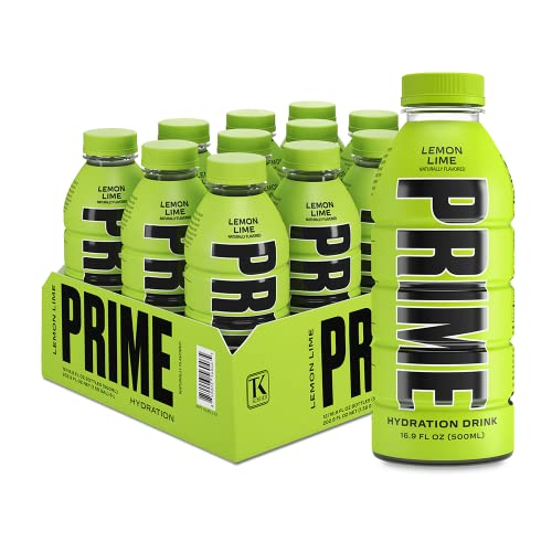Prime Hydration Drink Sports Beverage LEMON LIME, Naturally Flavored –  JerkyPro
