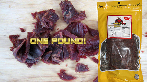 One Pound JerkyPro Honey Glazed