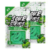 Sour Strips Sour Candy Vegetarian Candies, 12 Strips per Pack, 2 Pack