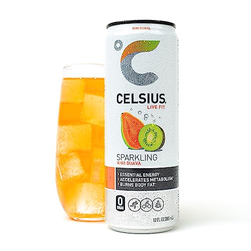  CELSIUS Sparkling Wild Berry, Functional Essential Energy  Drink 12 Fl Oz (Pack of 12) : Soda Soft Drinks : Grocery & Gourmet Food