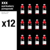 vitaminwater xxx, electrolyte enhanced water w/ vitamins, açai-blueberry-pomegranate drinks, 20 fl oz, 12 Pack