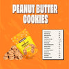Feastables MrBeast Peanut Butter Cookies - Made with Plant-Based Ingredients. Gluten Free, Non-GMO Certified Snack, 6 oz Bag (Pack of 6)