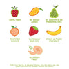 Nature’s Turn Freeze-Dried Fruit Snacks, Cantaloupe Crisps, Pack of 6 (0.53 oz Each)