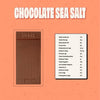 Feastables MrBeast Chocolate Sea Salt Bars - Made with Organic Cocoa. Plant Based with Only 5 Ingredients, 10 Count