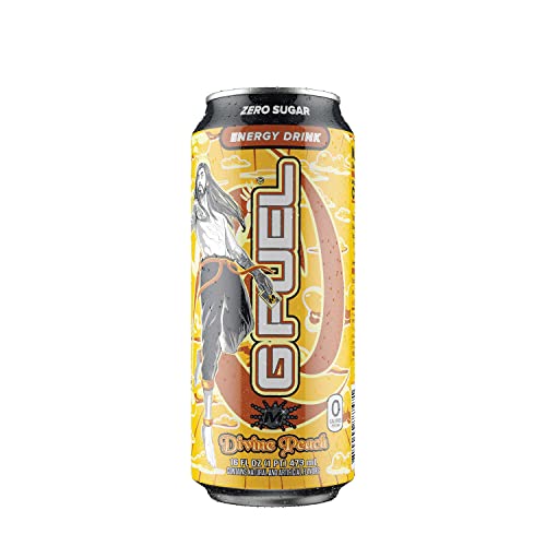 G Fuel Divine Peach – Kiwi Peach Dragonfruit Energy Drink, 16 oz can ...