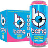 Bang Rainbow Unicorn Energy Drink, 0 Calories, Sugar Free with Super Creatine, 16oz, 4 Count