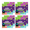 Feastables MrBeast Karl Gummy Sour Candy - Green Apple - 1.76 oz Bag (Pack of 8)