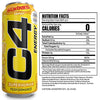 Cellucor C4 Energy Drink, Starburst Lemon, Carbonated Sugar Free Pre Workout Performance with no Artificial Colors or Dyes, 16 Oz, 12 Count