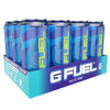 G Fuel Sugar Free Plant Based Ingredients – Sour Blue Chug Rug 16oz, 12-Pack – Vitamin Fortified Elite Game Changing Energy