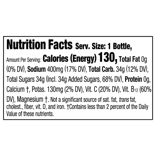 POWERADE Sports Drink Mountain Berry Blast, 20 Ounce (Pack of 24)