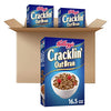 Kellogg's Cracklin' Oat Bran Breakfast Cereal, Family Breakfast, Fiber Cereal, Original (3 Boxes)