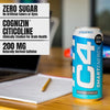 C4 Smart Energy Drink - Sugar Free Performance Fuel & Nootropic Brain Booster, Coffee Substitute or Alternative | Watermelon Burst 16 Oz - 12 Pack