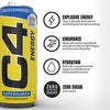 C4 Energy Drink 16oz (Pack of 12) - Frozen Bombsicle - Sugar Free Pre Workout Performance Drink with No Artificial Colors or Dyes