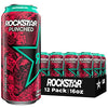Rockstar Energy Drink Punched Watermelon, 16oz Cans (12 Pack) (Packaging May Vary)