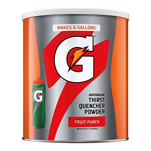 Gatorade Powder Canister Fruit Punch, 51 Ounce (Pack of 3)
