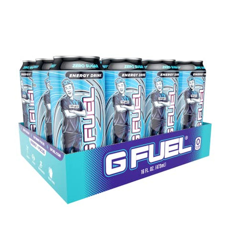 G Fuel Ninja Cotton Candy Energy Drink, 16 oz can, 12-pack case