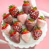 Chocolate Covered Strawberries, Original Love Berries for Birthday, Romance, Family, 12 Count