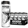 Rockstar Energy Drink, Pure Zero Silver Ice, 12oz Sleek Cans (Pack of 8)
