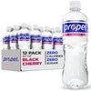 Propel, Black Cherry, Zero Calorie Water Beverage with Electrolytes & Vitamins C&E, 24 Fl Oz (Pack of 12)