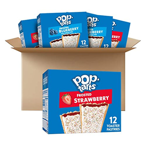 Pop-Tarts Toaster Pastries, Breakfast Foods, Kids Snacks, Variety Pack (60 Pop-Tarts)