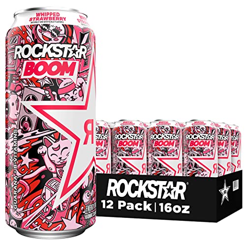 Rockstar Pure Zero Energy Drink, Fruit Punch, 0 Sugar, with