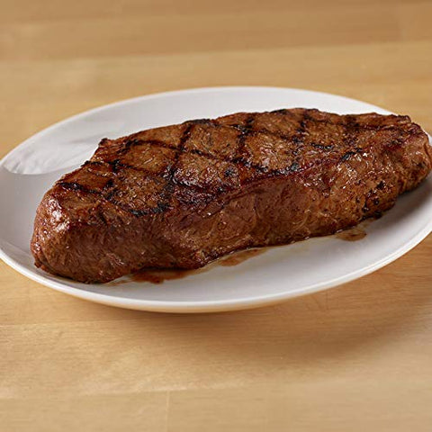 4 (12 oz.) Strip Steaks + Seasoning from the Texas Roadhouse Butcher Shop