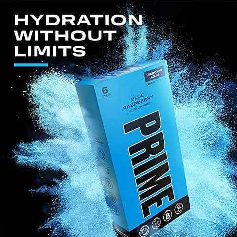 Prime Hydration+ Stick Pack | Electrolyte Drink Mix | 10% Coconut Wate ...