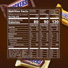 SNICKERS Original, Peanut Butter & Almond Bulk Variety Pack Fun Size Chocolate Candy Bar Assortment, 44.5 oz, 60 Pieces Bag