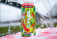 G Fuel Watermelon Limeade Energy Drink, 16 oz can, 12-pack case